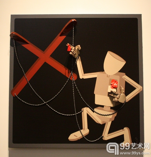 洪绍裴作品展览现场