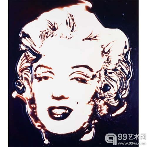 纽约Edwynn Houk 画廊Muniz, Vik: Marilyn,巧克力制成的图片