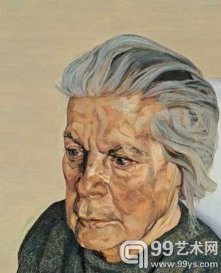 Lucian Freud, The Painter’s Mother”, 1972