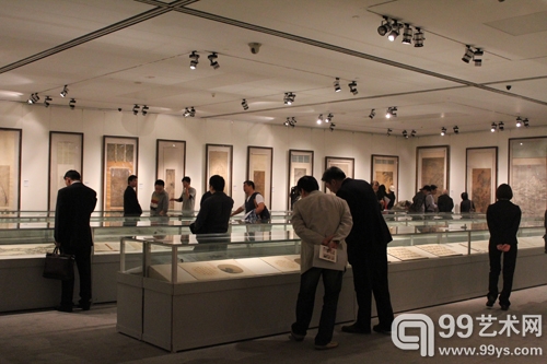 第五届“宋元明清中国古代书画大展”展览现场