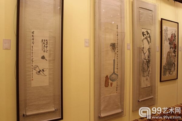 北京匡时2012春拍精品展北京站现场 齐白石作品