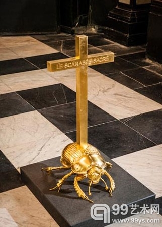 Jan Fabre，Sint Jan / Heilige Pillendraaier，2012