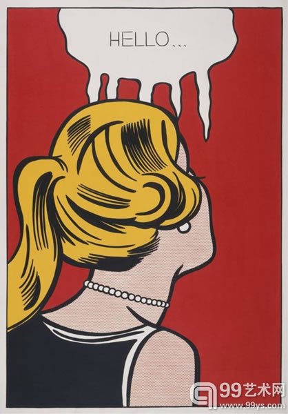 罗伊·利希滕斯坦（Roy Lichtenstein）作品《Cold Shoulder》（1963）