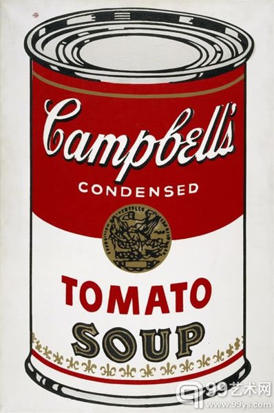 安迪·沃霍尔（Andy Warhol）作品《Campbell`s Soup Ca》（1964）