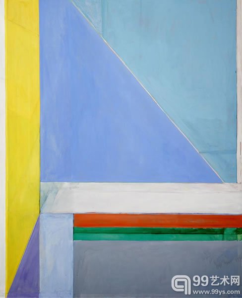 理查德迪本科恩(Richard Diebenkorn)作品《Ocean Park No. 29》（1970）