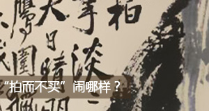 “拍而不买”闹哪样？